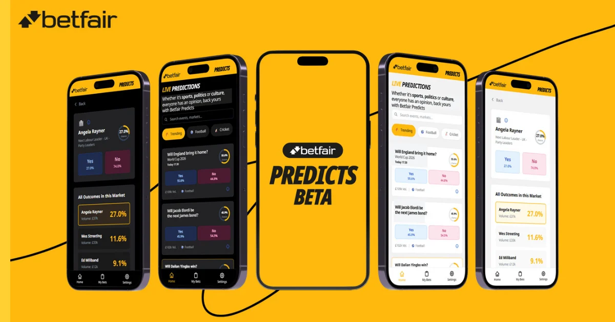 Flutter beta launches Betfair prediction markets product 