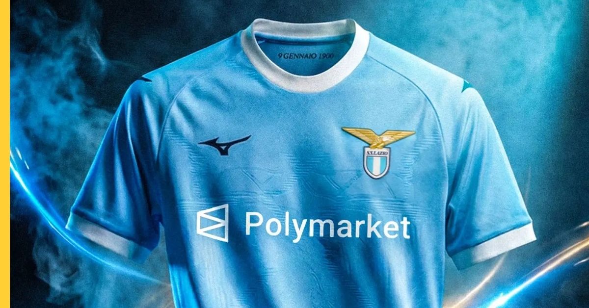 Polymarket scores shirt sponsorship deal with Serie A’s Lazio 